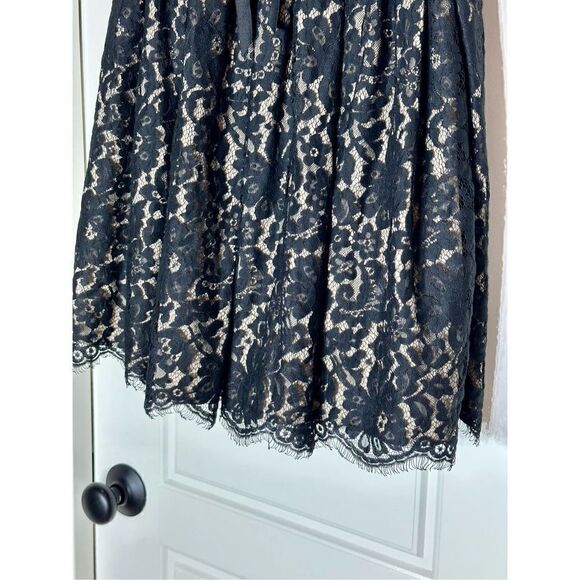 Robert Rodriguez black lace strapless party dress size 2 - Picture 4 of 9